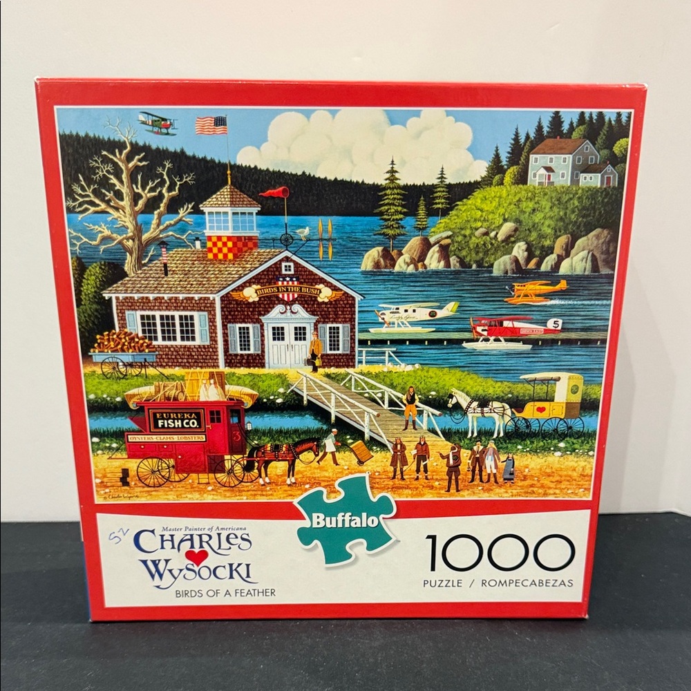 Buffalo Games - Charles Wysocki - Birds of a Feather - 1000 Piece Jigsaw Puzzle